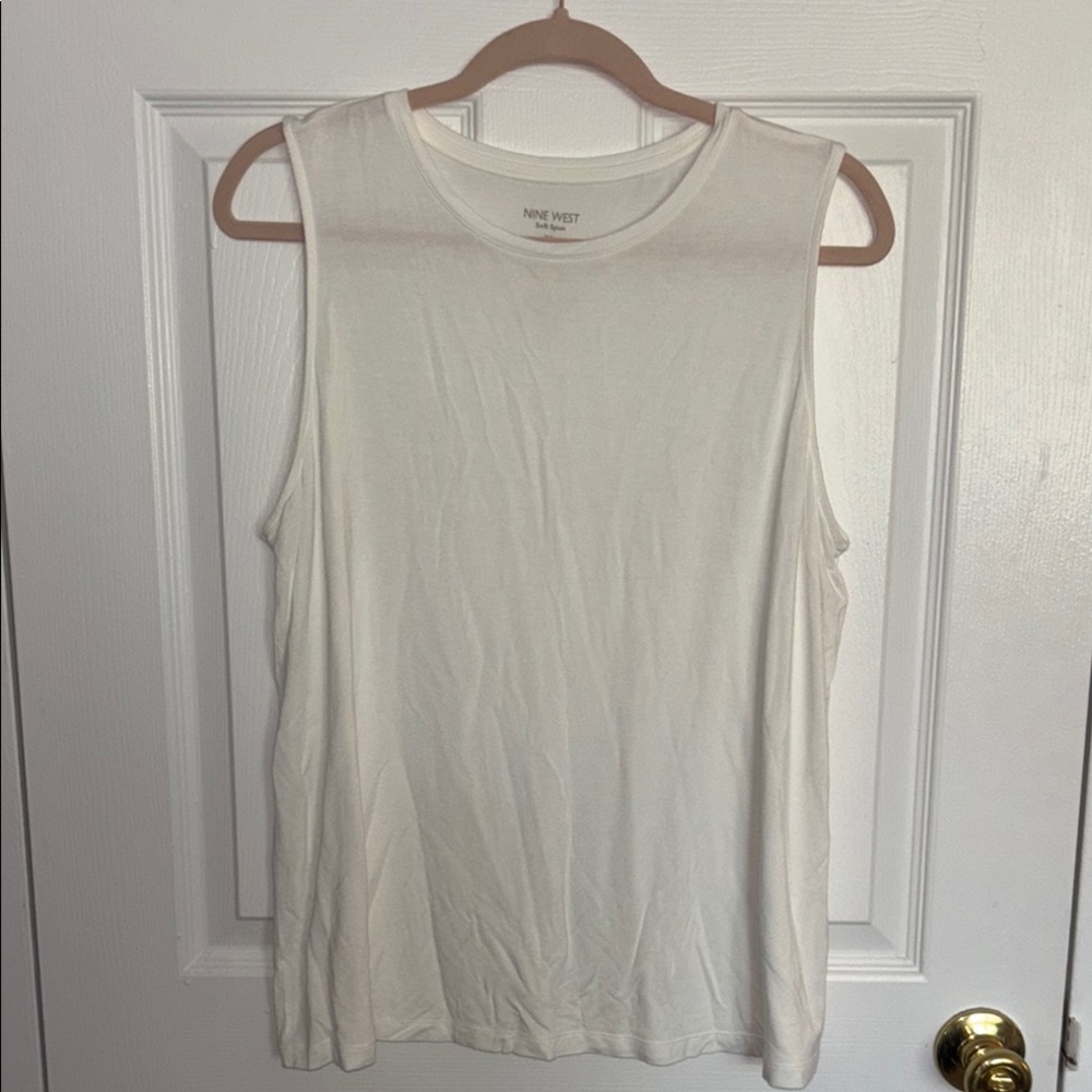 Off White Tank Top